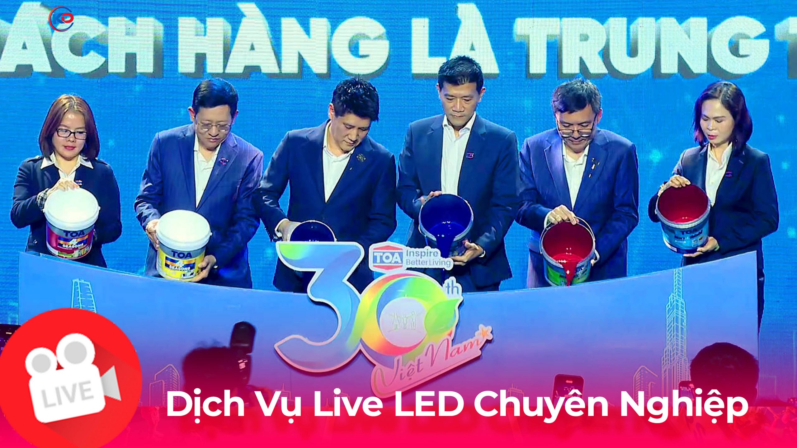 Dịch vụ live LED cho sự kiện doanh nghiệp