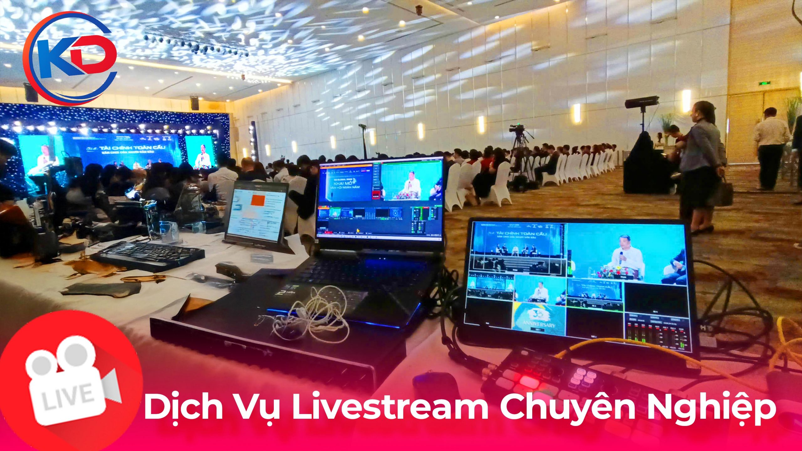 Livestream sự kiện chuyên nghiệp tại TP.HCM
