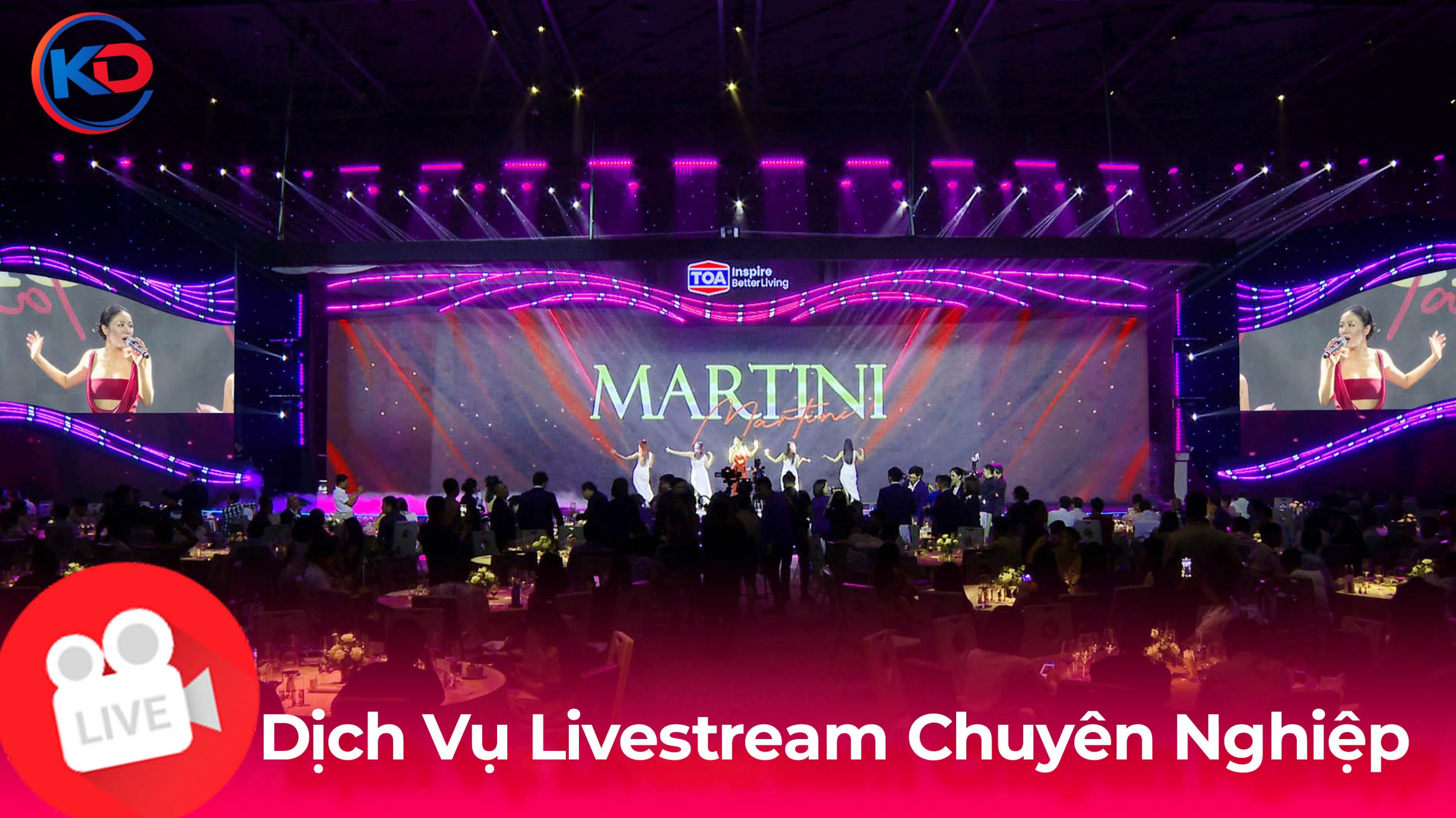 Dịch vụ Live LED tại TPHCM kết hợp livestream chuyên nghiệp