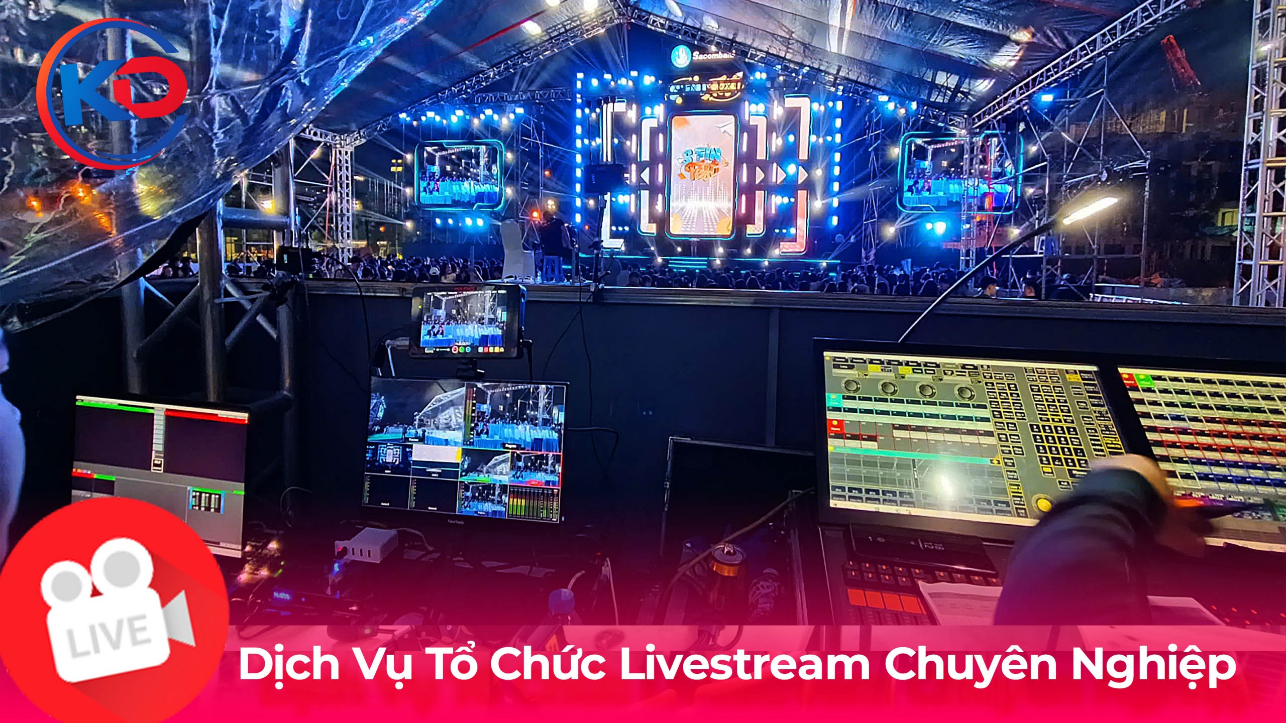 Dịch vụ tổ chức livestream chuyên nghiệp tại TP.HCM