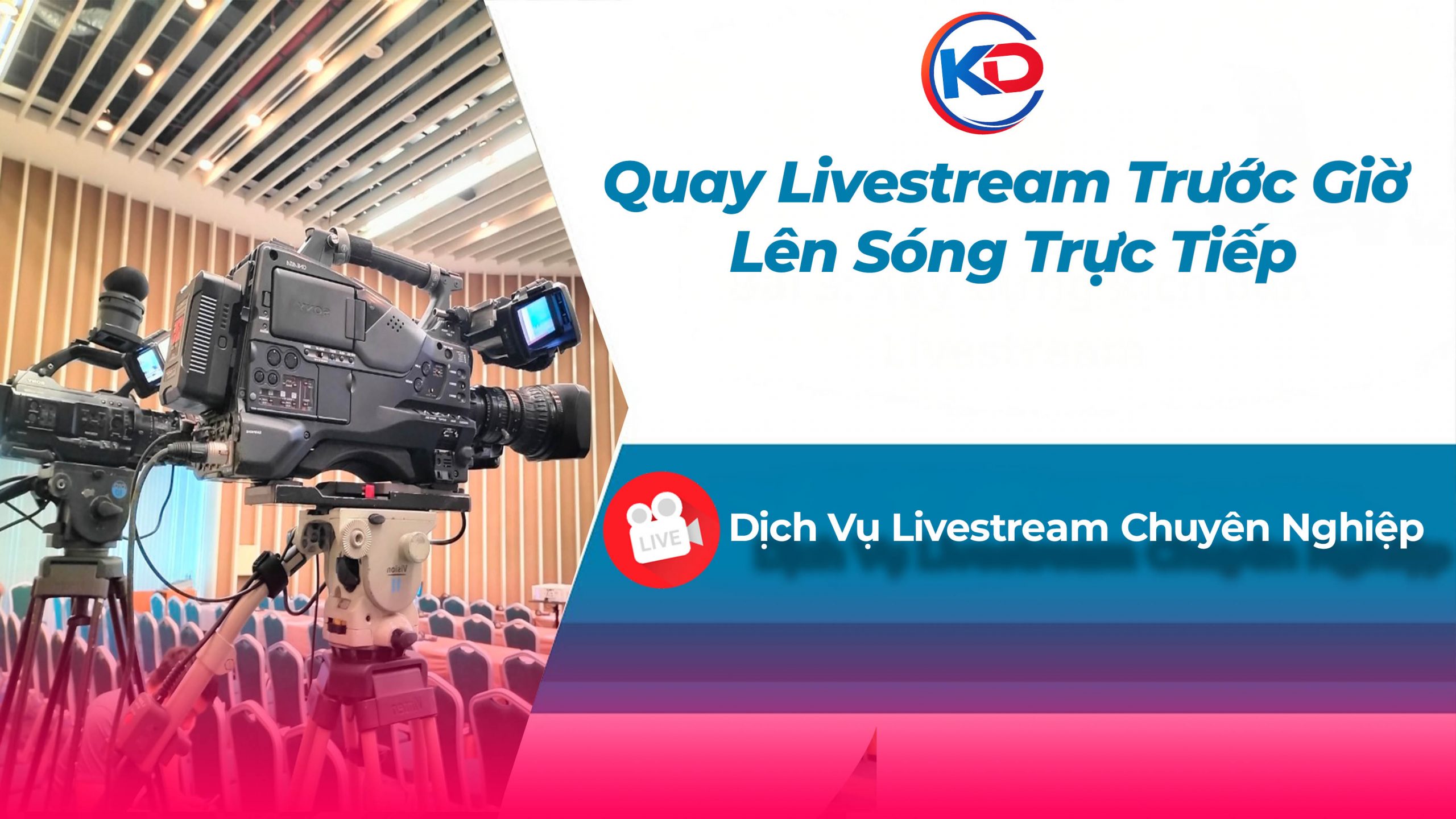 Quay livestream trước giờ lên sóng trực tiếp