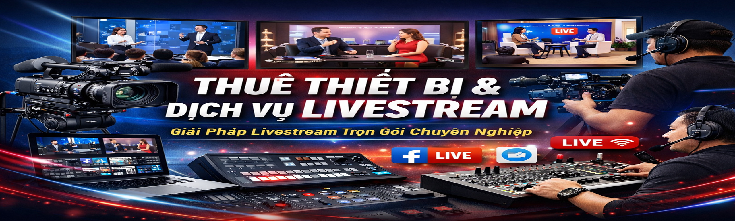 Thuê Thiết Bị Livestream