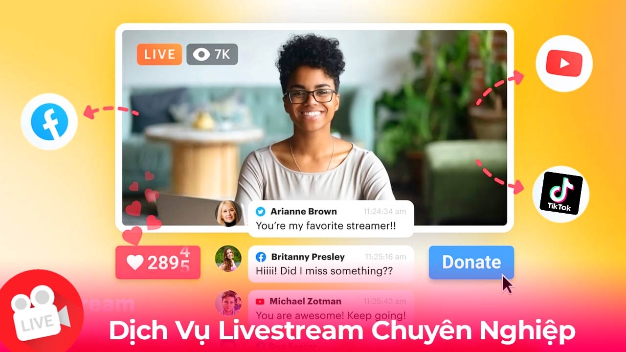 dịch vụ livestream chuyên nghiệp tại tphcm