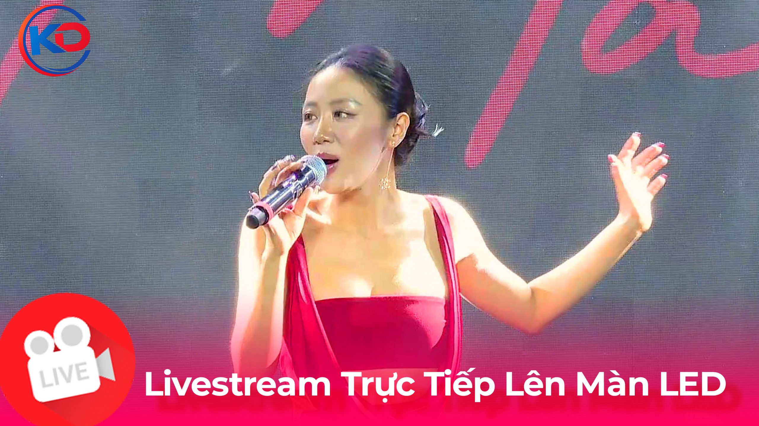 Livestream Ca Sĩ Biểu Diễn Lên Màn LED
