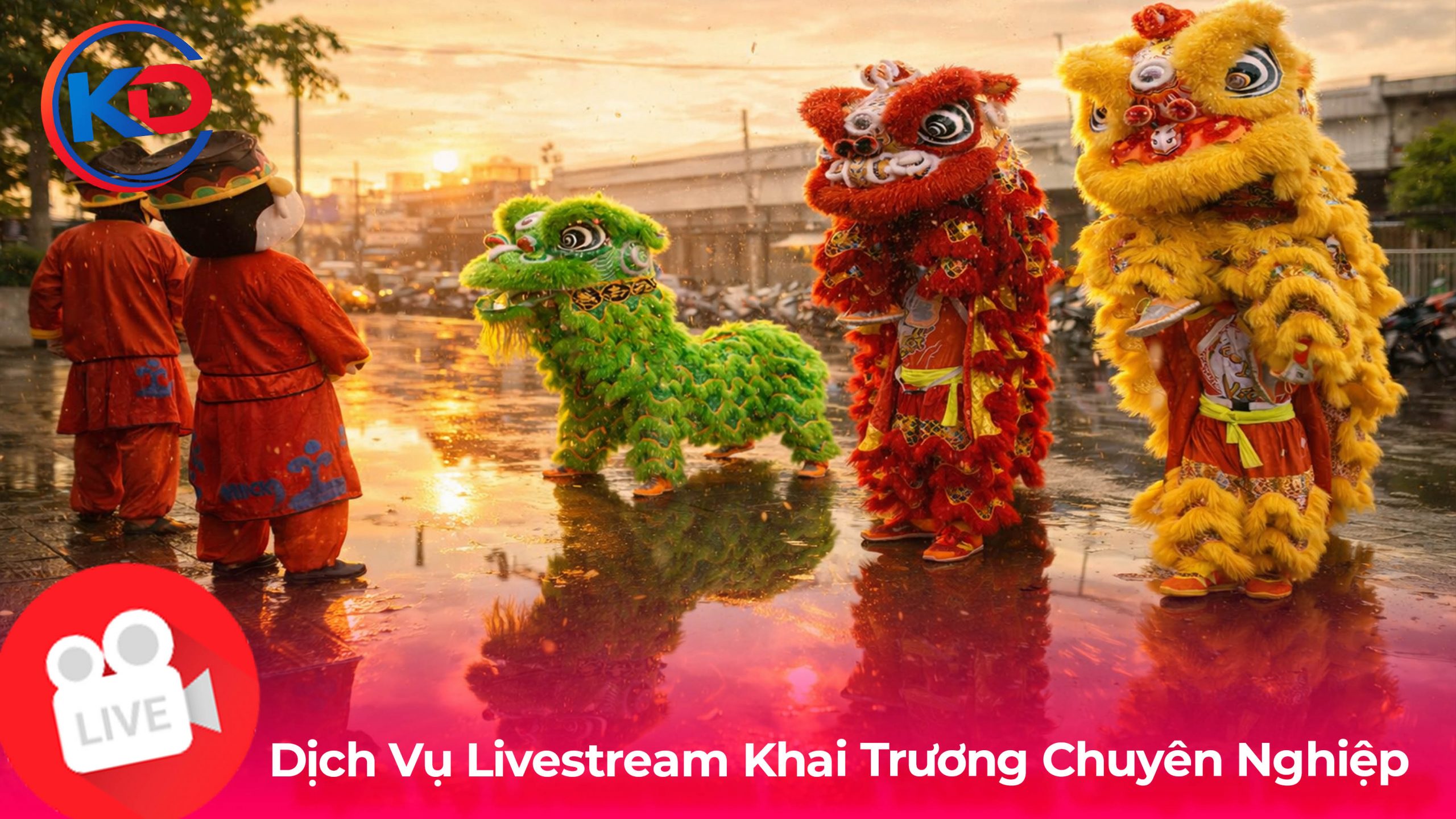 dịch vụ livestream khai trương chuyên nghiệp